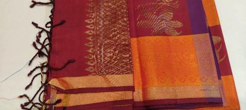 SOFT SILK SAREE WITH BLOUSE